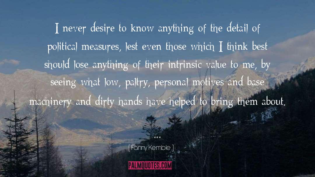 Desire To Know quotes by Fanny Kemble