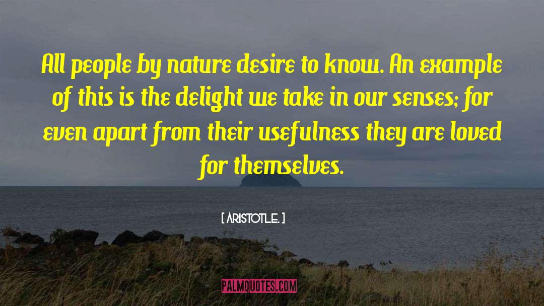 Desire To Know quotes by Aristotle.
