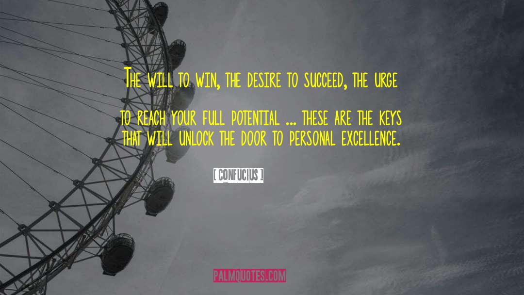 Desire To Succeed quotes by Confucius