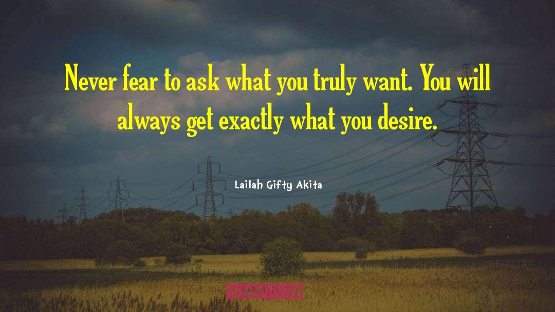 Desired Love quotes by Lailah Gifty Akita