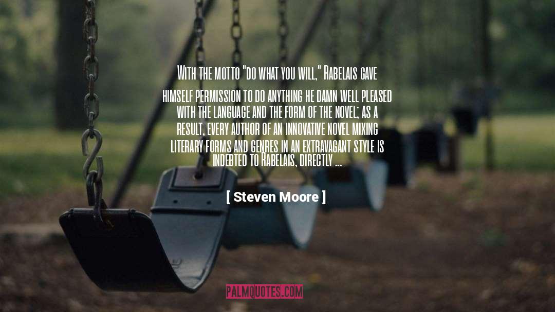 Desmoronamento De Terra quotes by Steven Moore