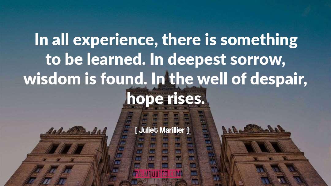 Despair Hope quotes by Juliet Marillier