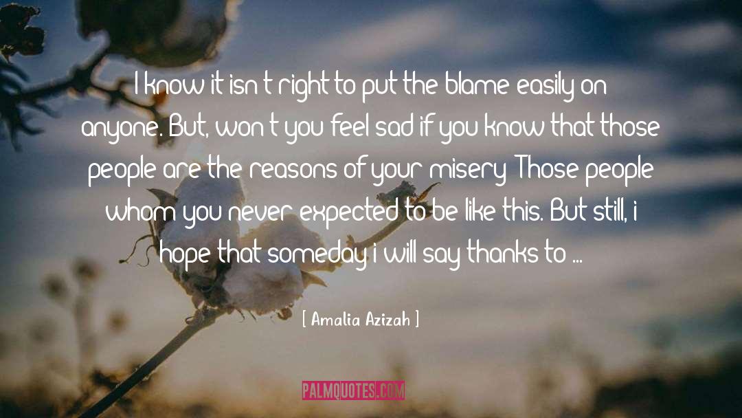 Despair Hope quotes by Amalia Azizah