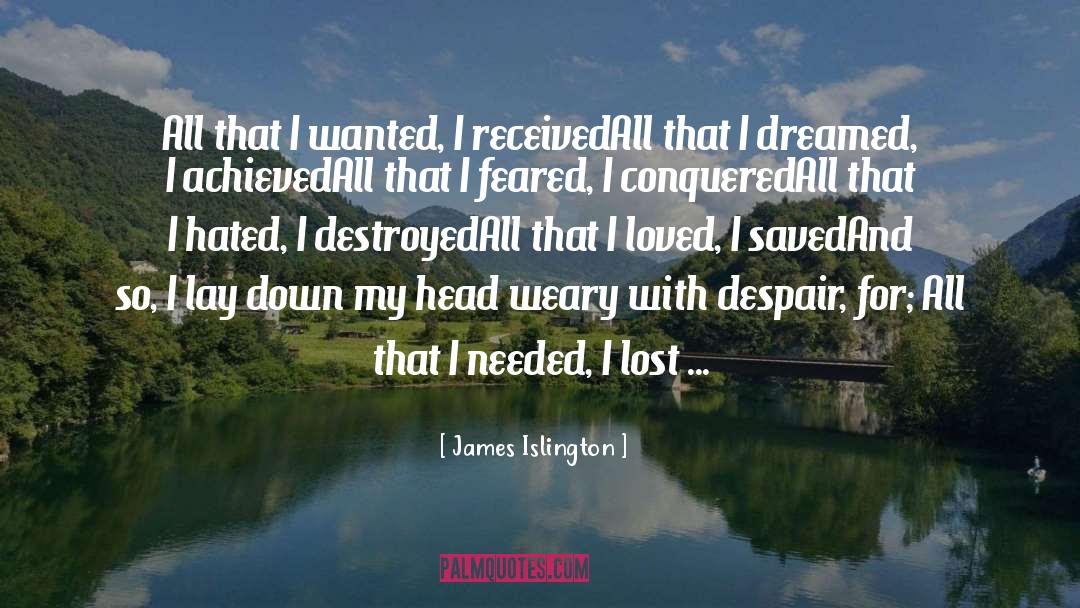 Despair quotes by James Islington