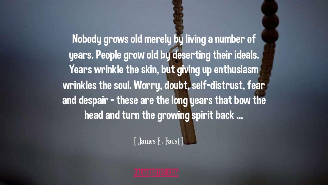 Despair quotes by James E. Faust