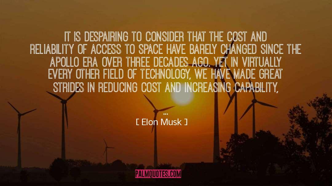 Despairing quotes by Elon Musk