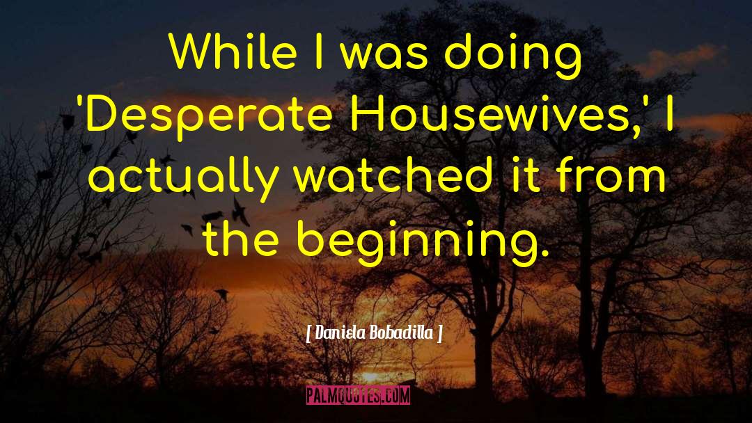 Desperate Housewives Introduction quotes by Daniela Bobadilla