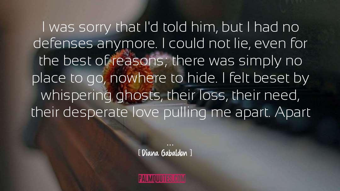 Desperate Love quotes by Diana Gabaldon