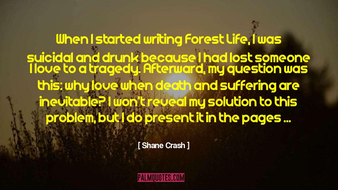Desperate Love quotes by Shane Crash