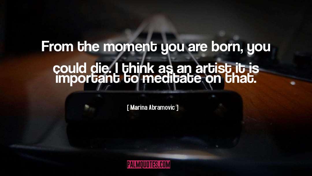 Desperate Moments quotes by Marina Abramovic