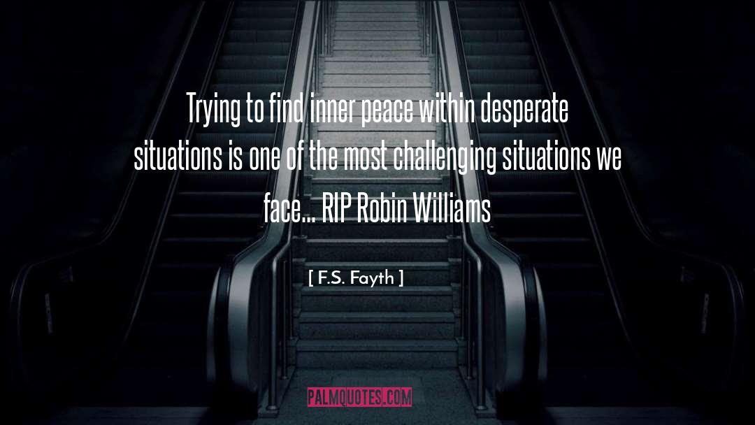 Desperate Situations quotes by F.S. Fayth