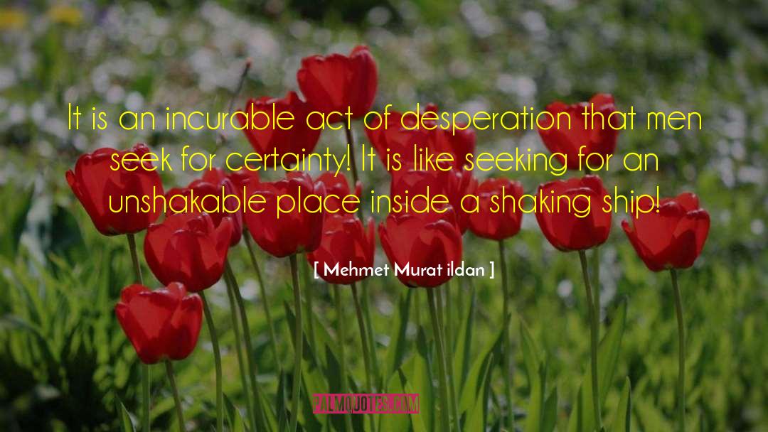 Desperation quotes by Mehmet Murat Ildan