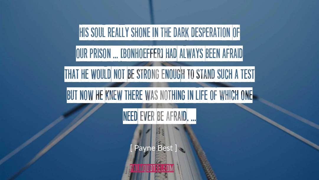 Desperation quotes by Payne Best