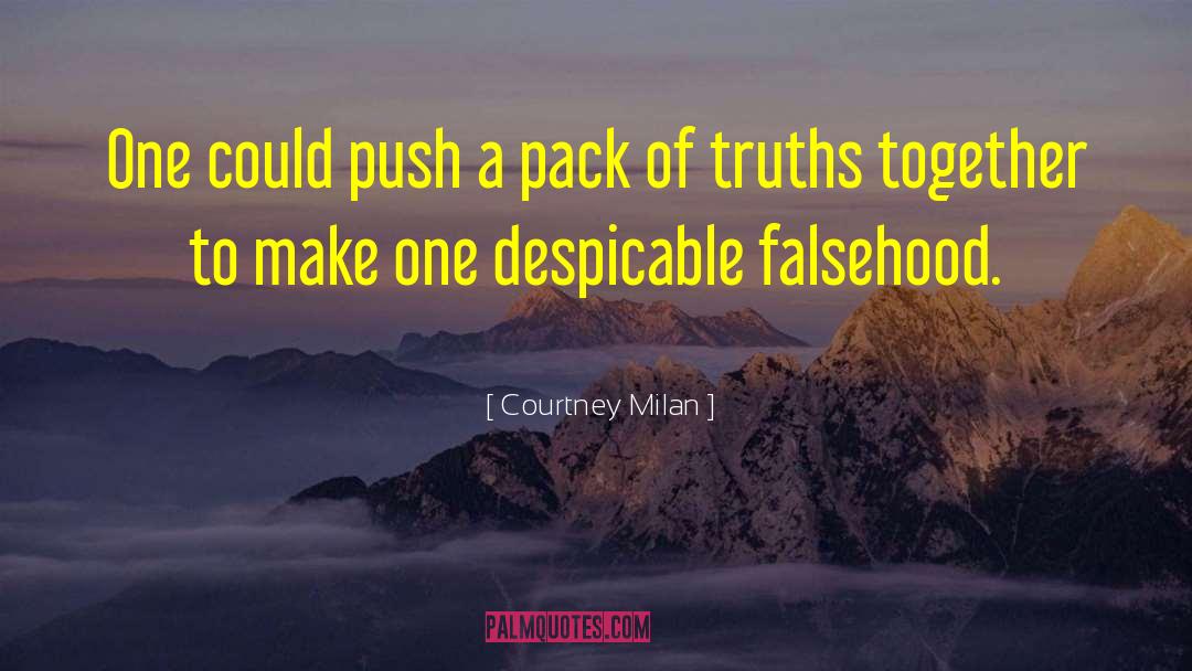 Despicable quotes by Courtney Milan