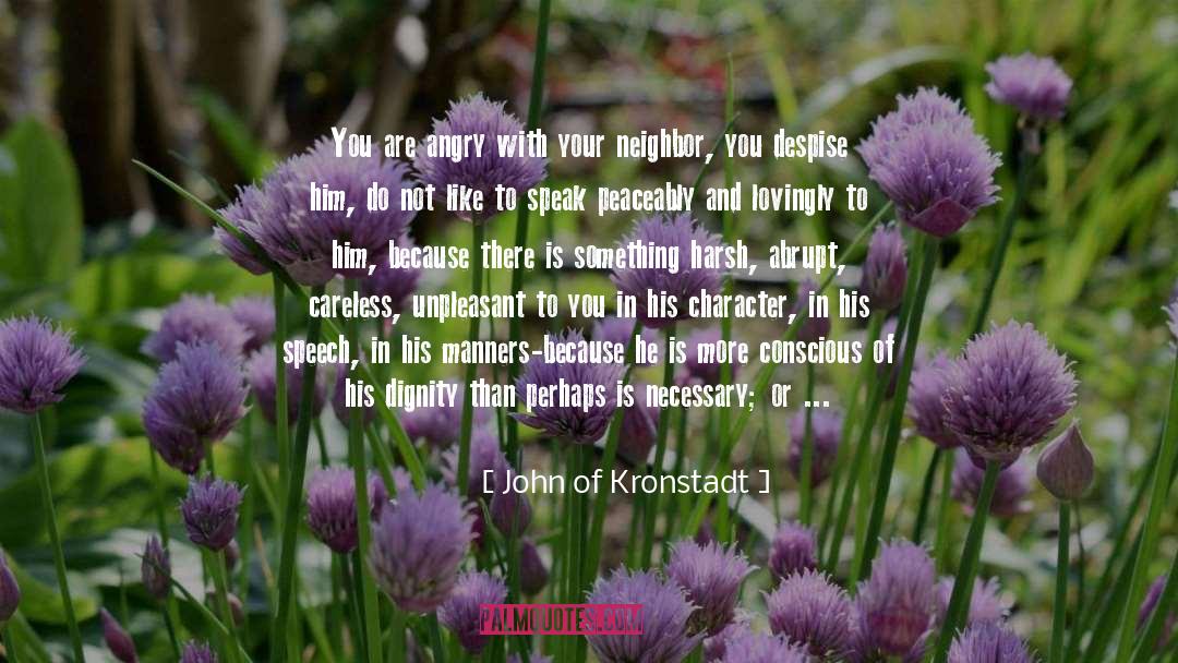 Despise quotes by John Of Kronstadt