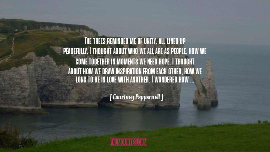 Despite quotes by Courtney Peppernell