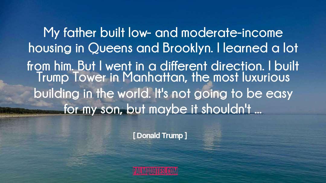 Despites Son quotes by Donald Trump