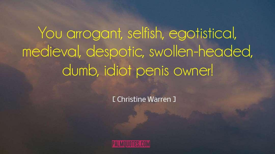 Despotic quotes by Christine Warren