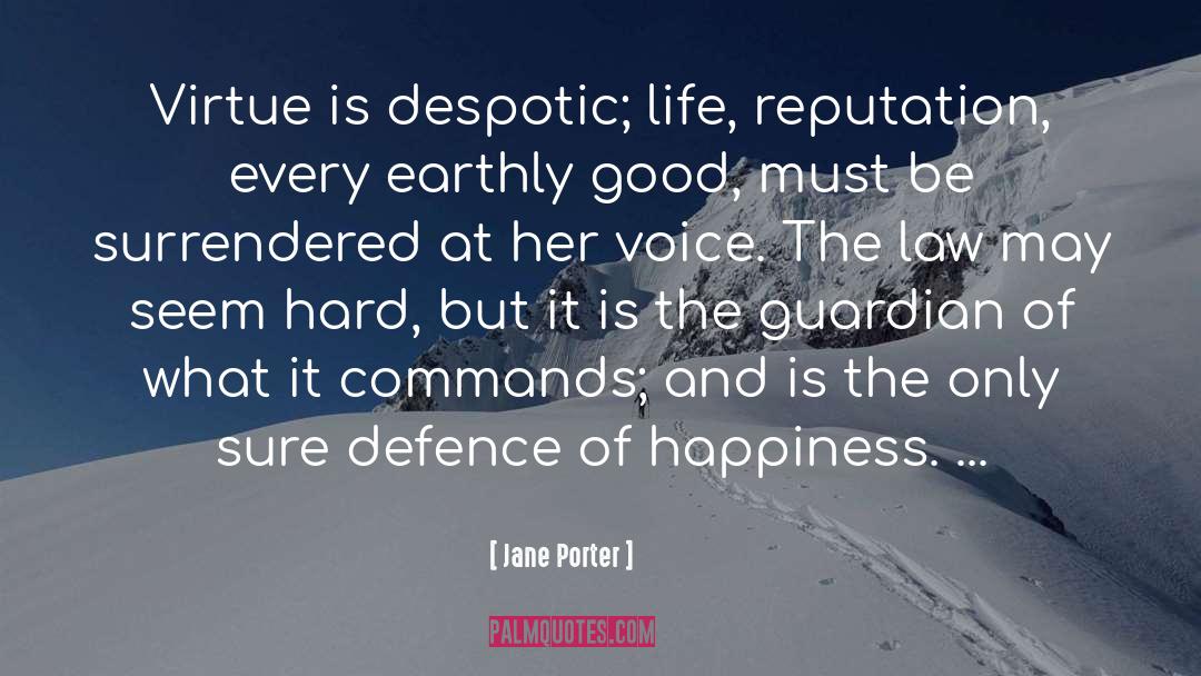 Despotic quotes by Jane Porter
