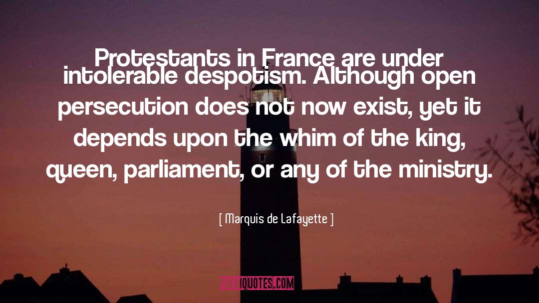 Despotism quotes by Marquis De Lafayette