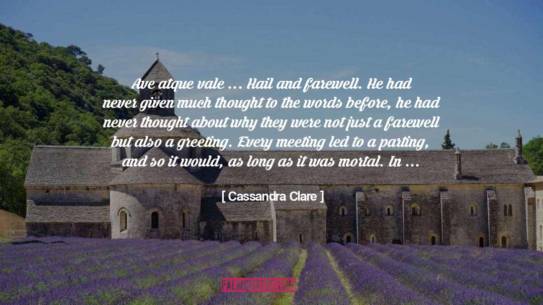 Desson Ave quotes by Cassandra Clare