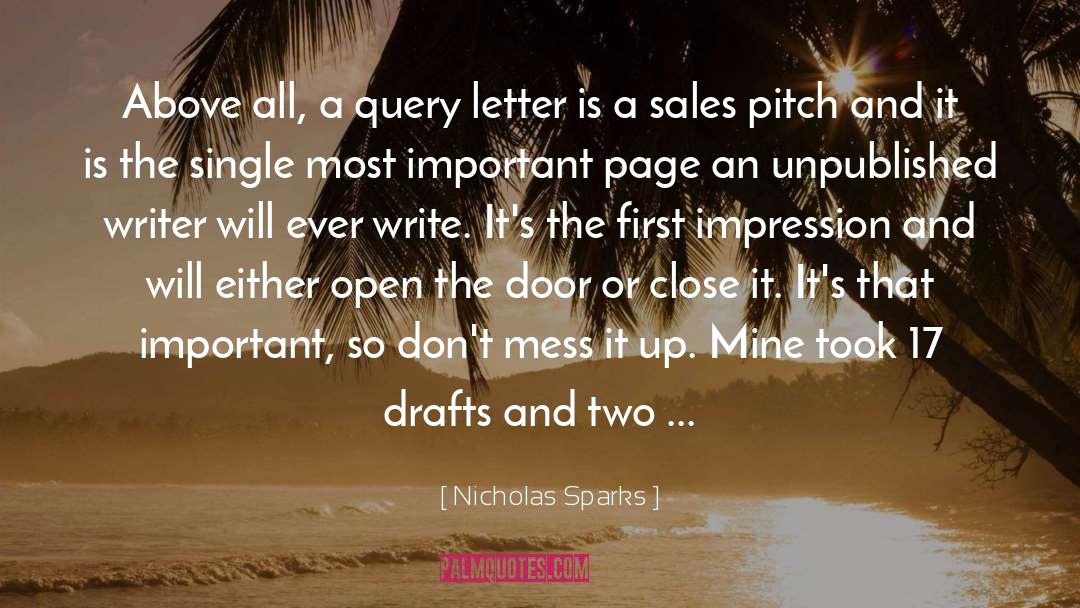 Destin Sparks quotes by Nicholas Sparks