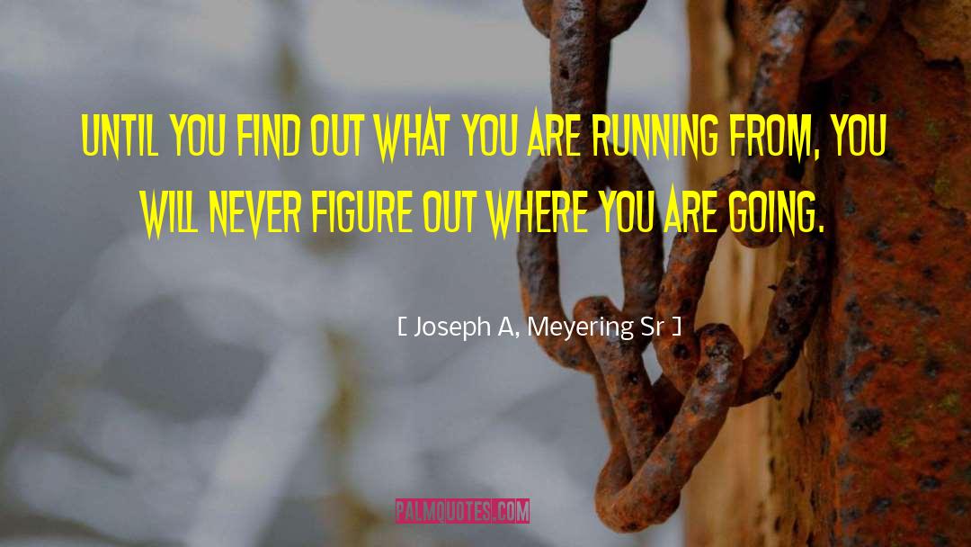 Destination In Life quotes by Joseph A, Meyering Sr