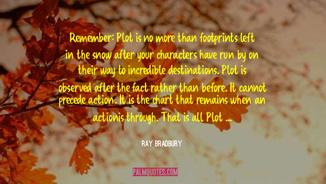 Destinations quotes by Ray Bradbury