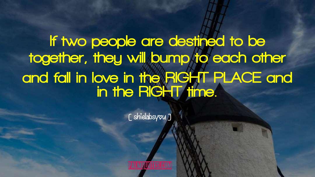 Destined To Each Other quotes by Shielabsyou