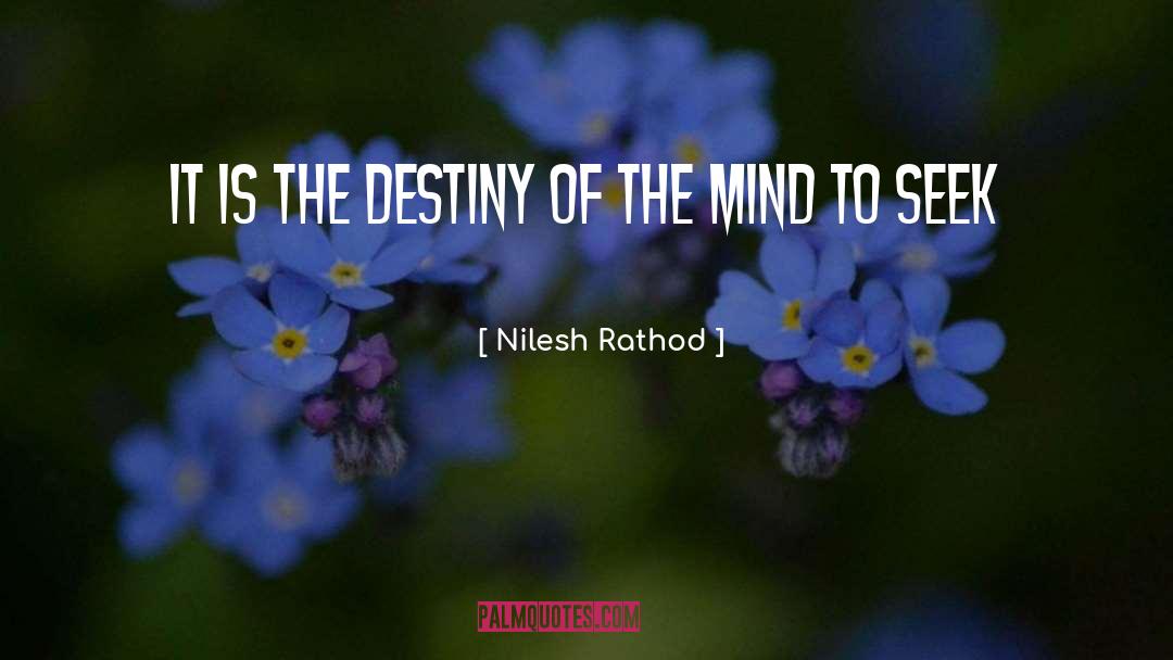 Destiny And Attitude quotes by Nilesh Rathod