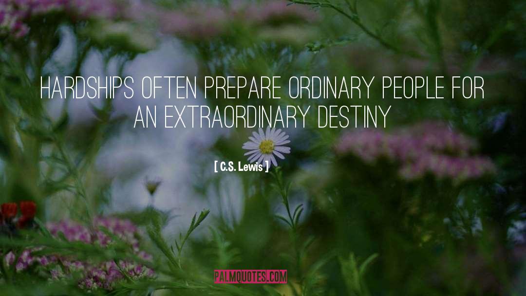 Destiny S Gate quotes by C.S. Lewis