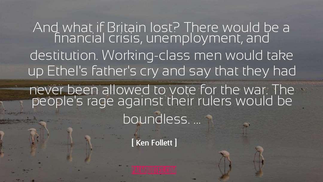 Destitution quotes by Ken Follett