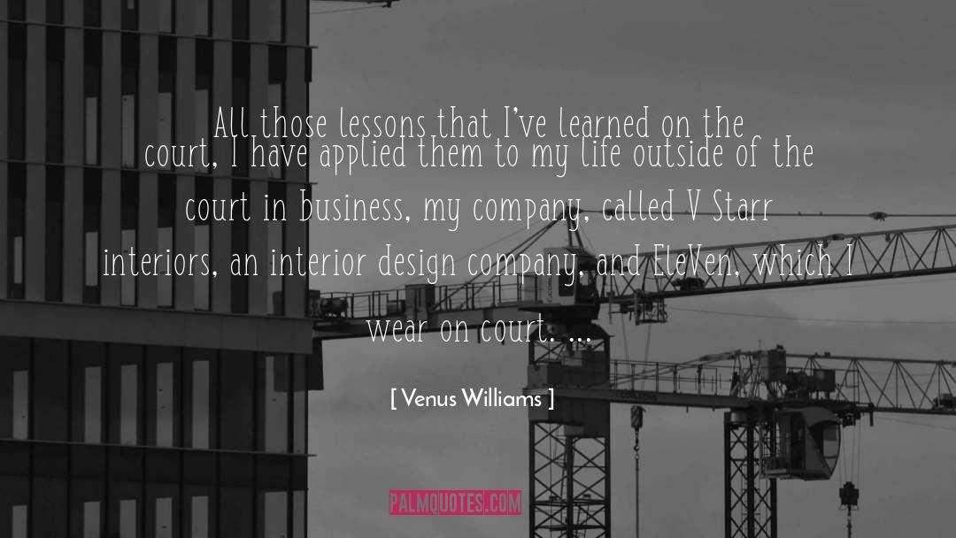 Destree Design quotes by Venus Williams