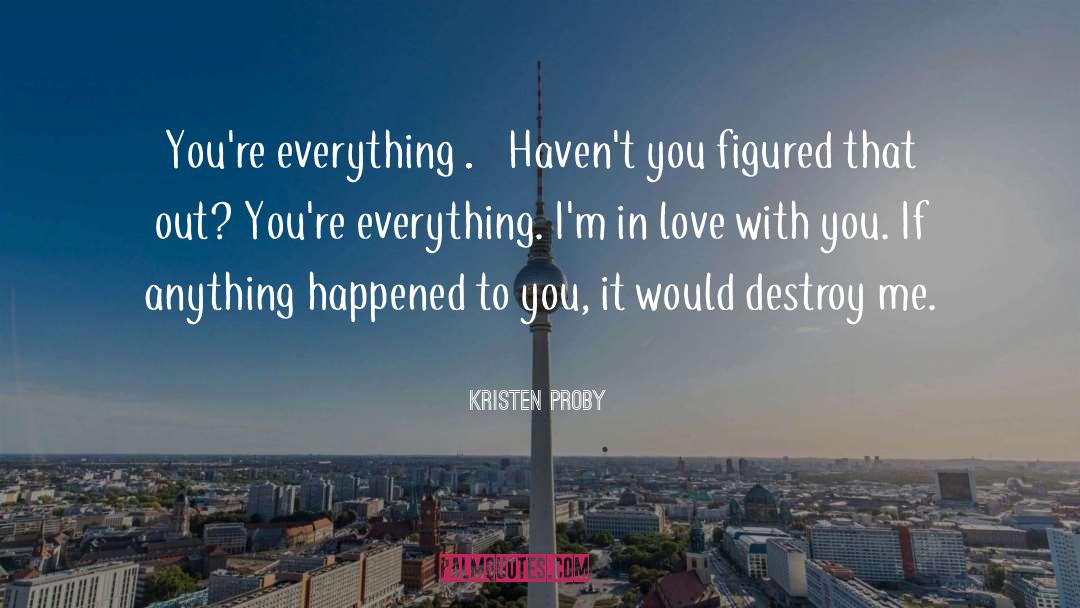 Destroy Me quotes by Kristen Proby