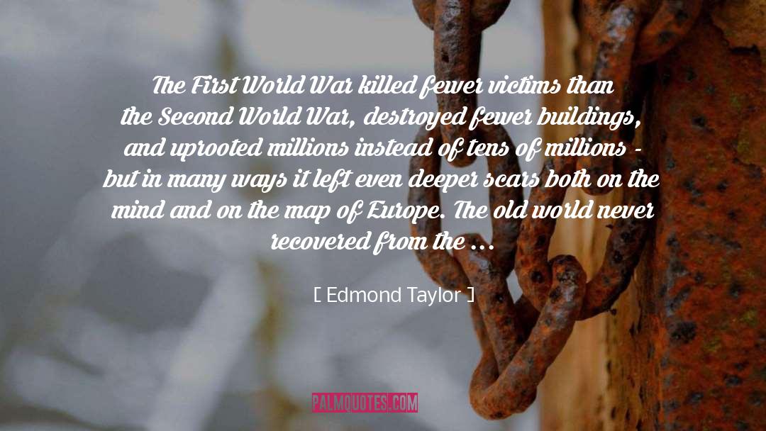 Destroyed quotes by Edmond Taylor