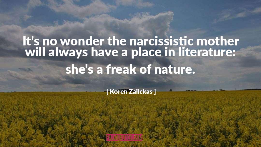 Destroying Mother Nature quotes by Koren Zailckas