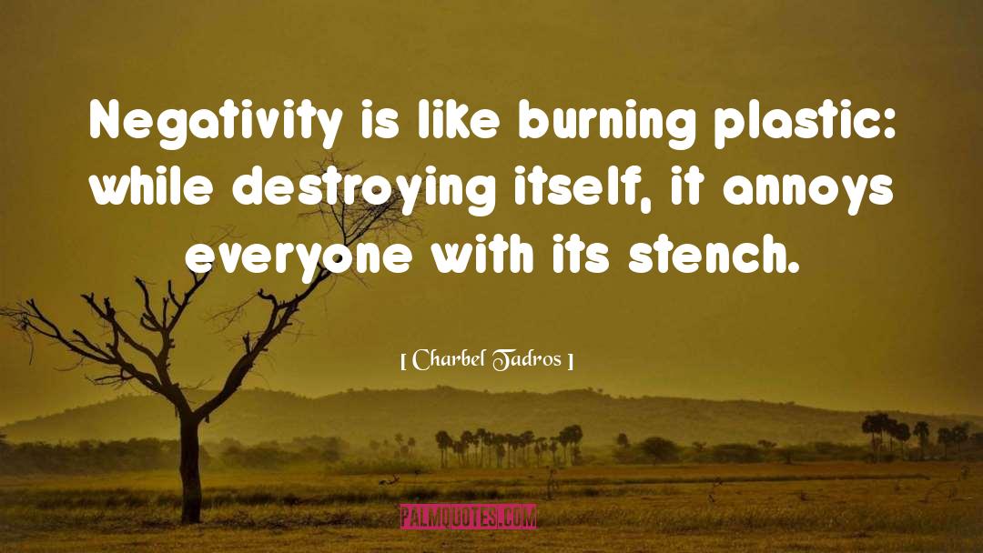 Destroying quotes by Charbel Tadros