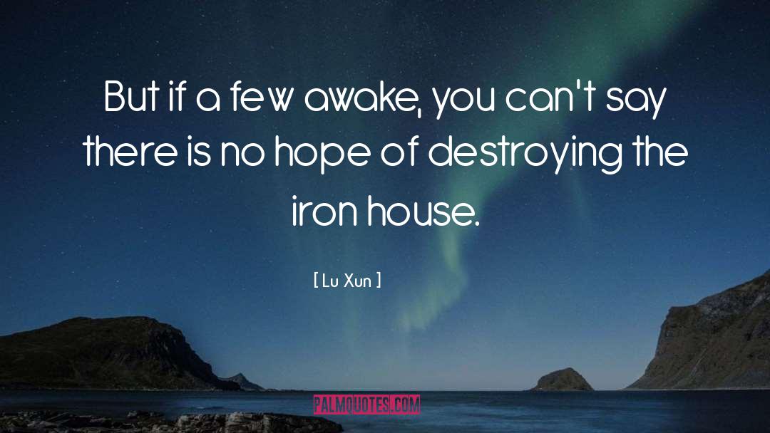 Destroying quotes by Lu Xun