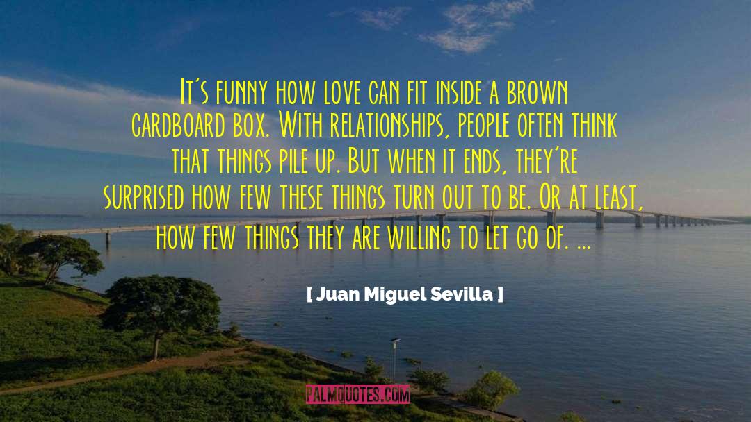 Destroying Things quotes by Juan Miguel Sevilla