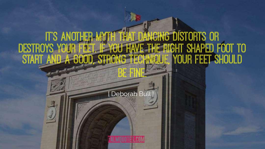 Destroys quotes by Deborah Bull