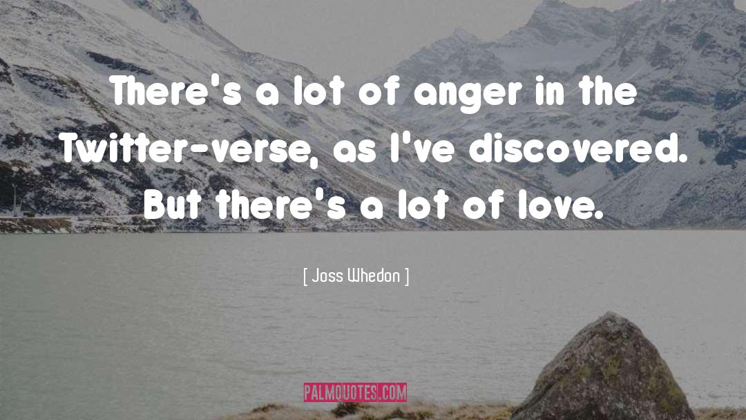Destructive Anger quotes by Joss Whedon