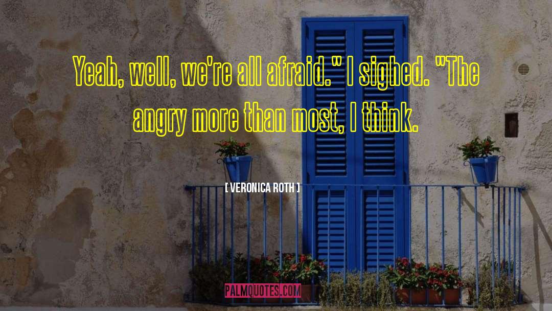 Destructive Anger quotes by Veronica Roth