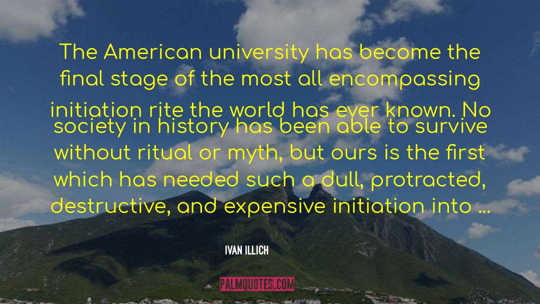 Destructive Cult quotes by Ivan Illich