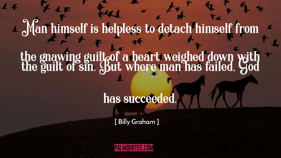 Detach quotes by Billy Graham