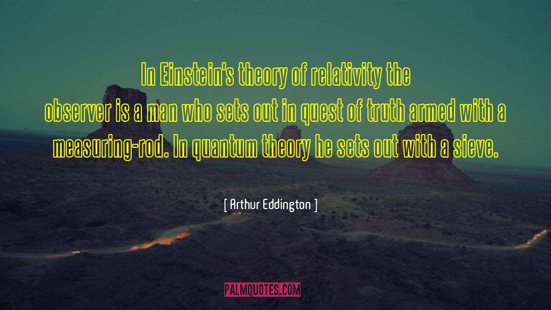 Detached Observer quotes by Arthur Eddington
