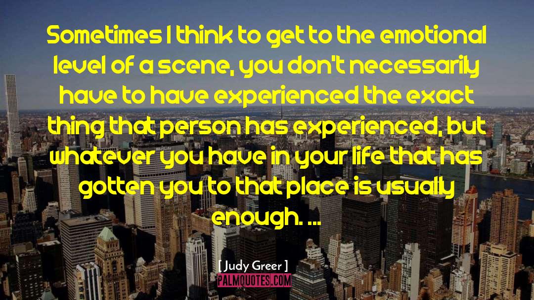 Details Of Life quotes by Judy Greer