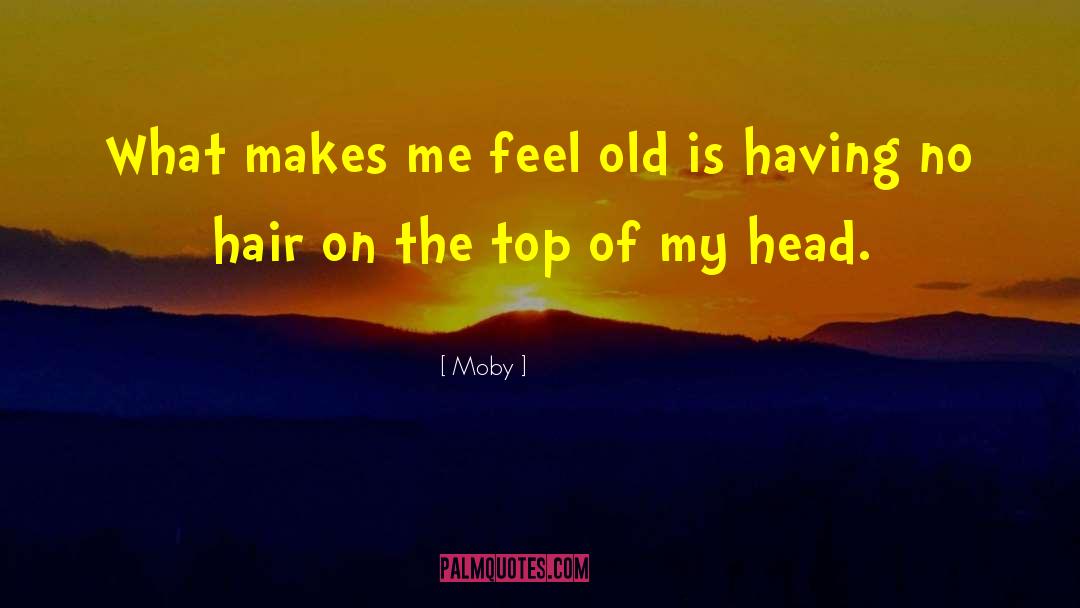 Detangler Hair quotes by Moby