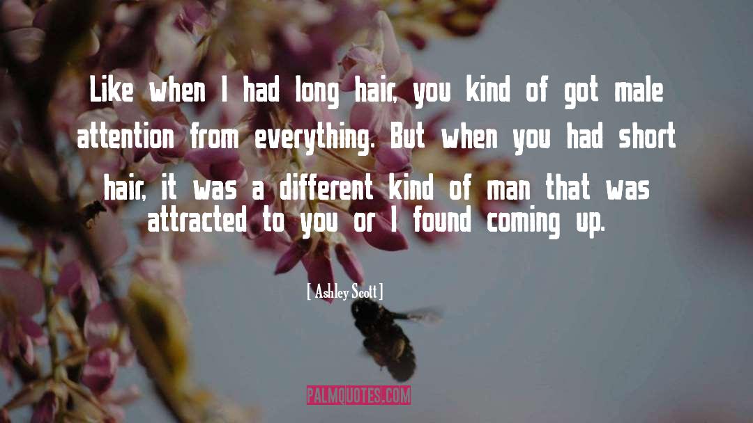 Detangler Hair quotes by Ashley Scott