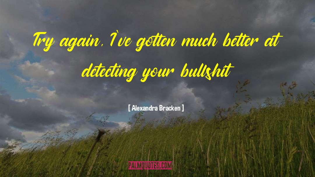 Detecting quotes by Alexandra Bracken