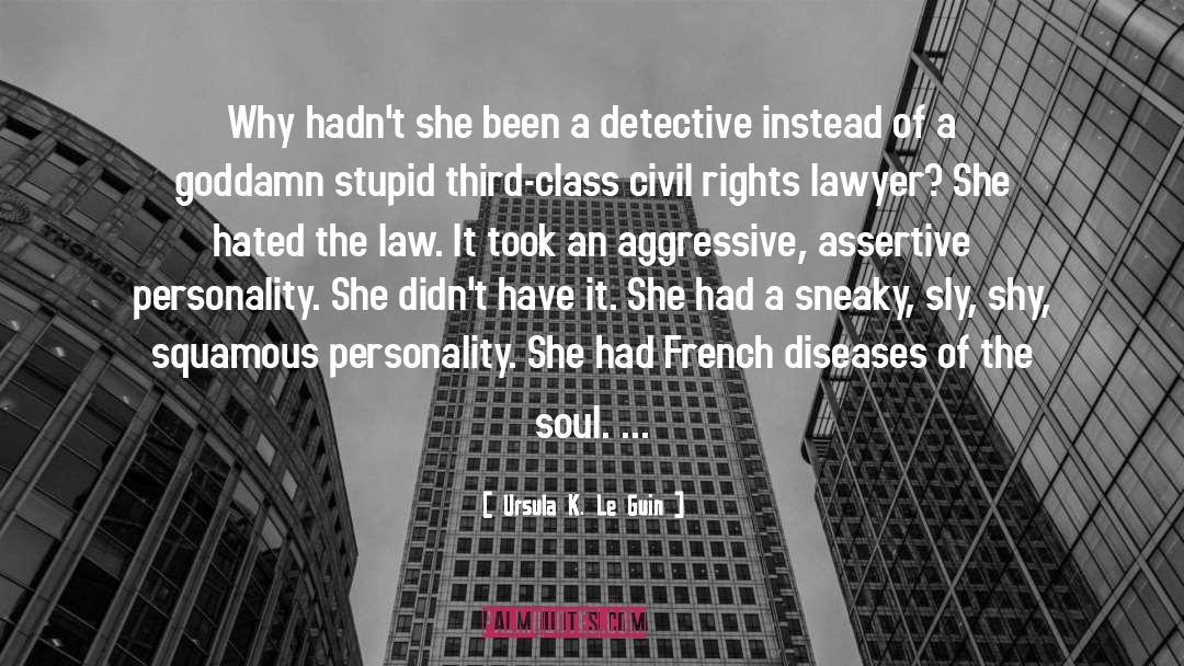 Detective Comic quotes by Ursula K. Le Guin